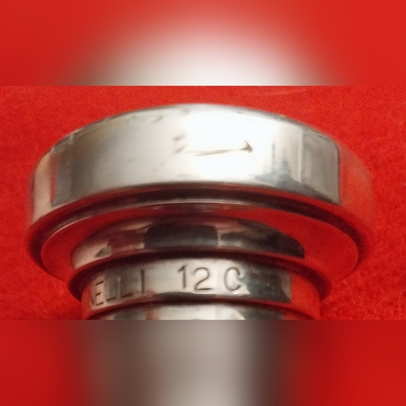 Giardinelli 12C Small Shank Trombone Mouthpiece Brass Instrument Part Woodwind - Picture 2 of 5